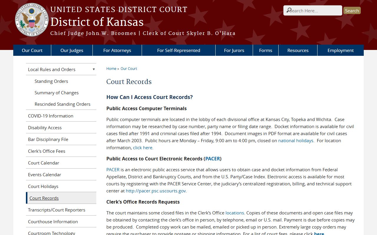 Mitchell County divorce records federal court records distinction